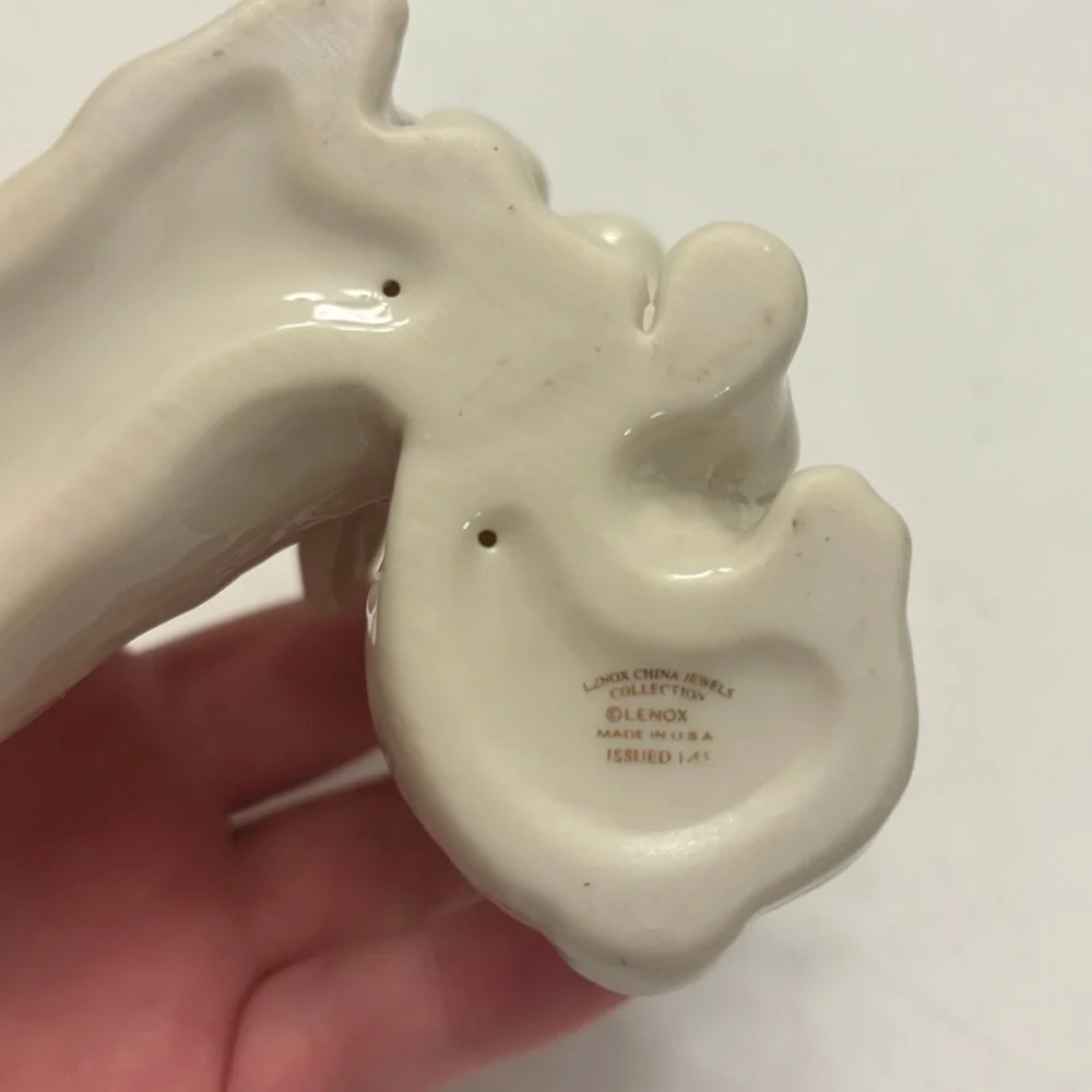 Lenox China Jewels Bunnies Figure